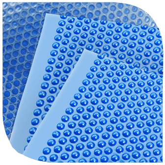 Airwrap Aqua Dome Bubble Wrap Thermal Pool Cover Blanket Close Up